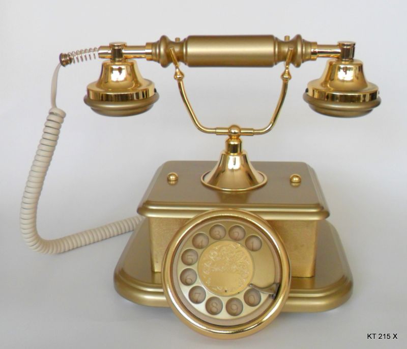 klasik telefon dekorasyon
